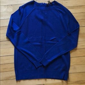 Cobalt blue sweater